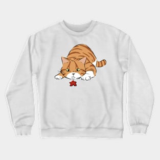 Cat Vs Meeple Crewneck Sweatshirt